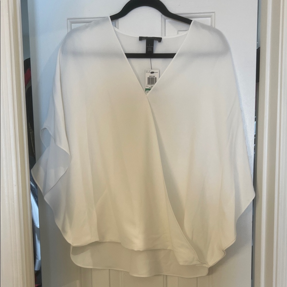 INC Elegant White Women's Top